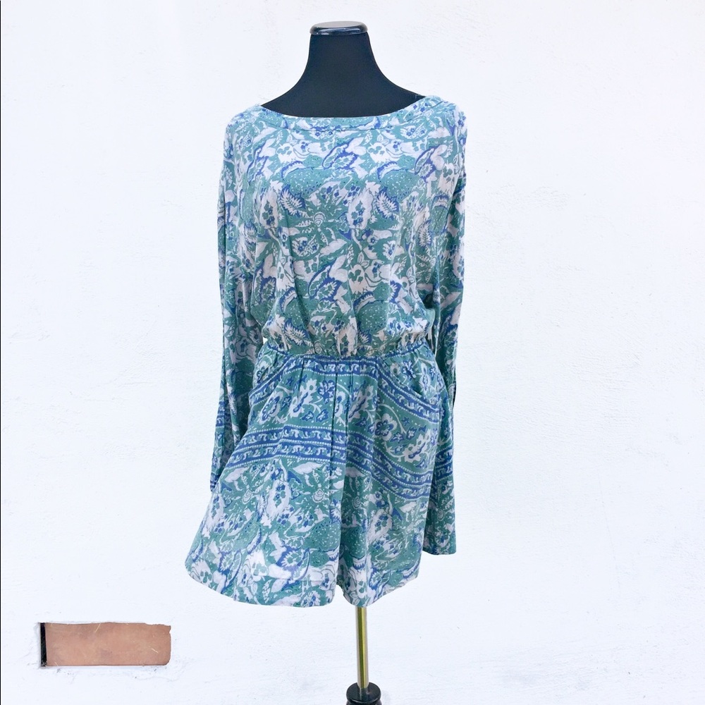 ✨Free People Washed Blue Dress