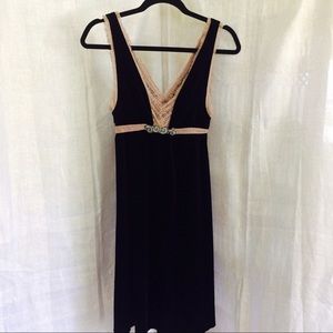 Free People Velvet & Lace Dress 👗