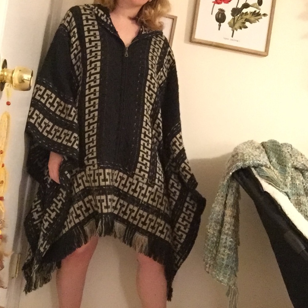 Steve Madden sweater poncho
