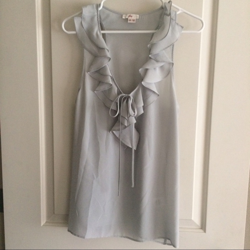 joie :: blouse with ruffles