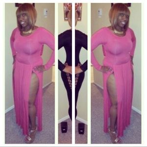 🆕Coral X Cutout Dress