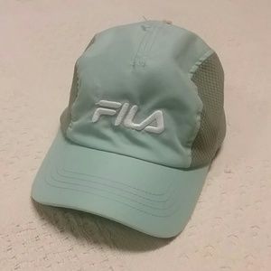 green fila hat