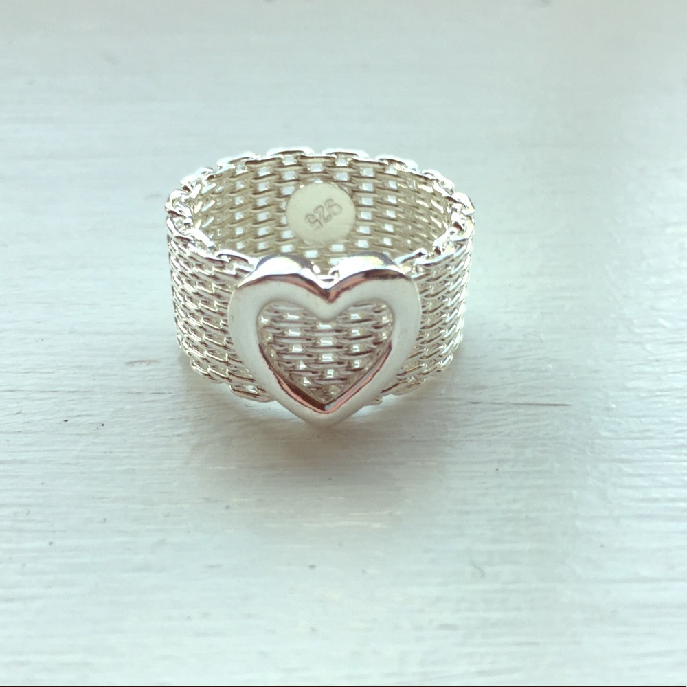 Heart Ring Sterling Silver. - image 1