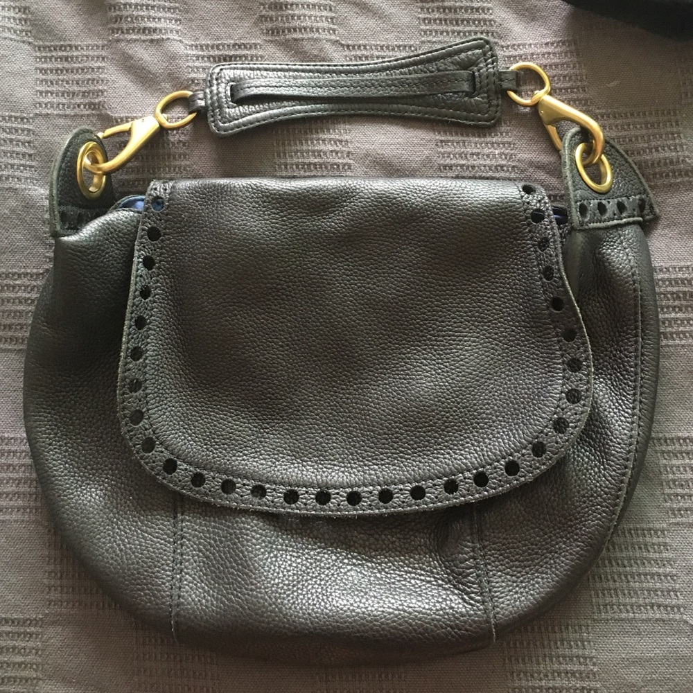 Lucky brand 100% Lester black handbag