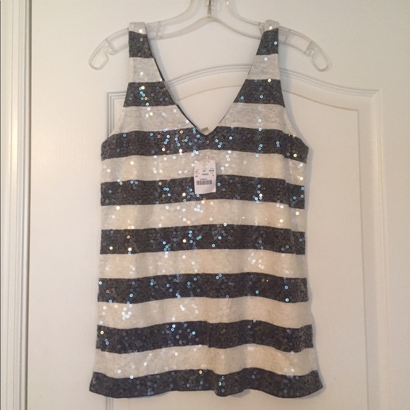 J. Crew Factory Tops - NWT J. Crew Factory Sequin Tank