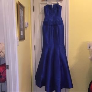 Blue Jovani size 2