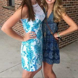 Lilly Pulitzer Back it Up shift dress! Sz. 4
