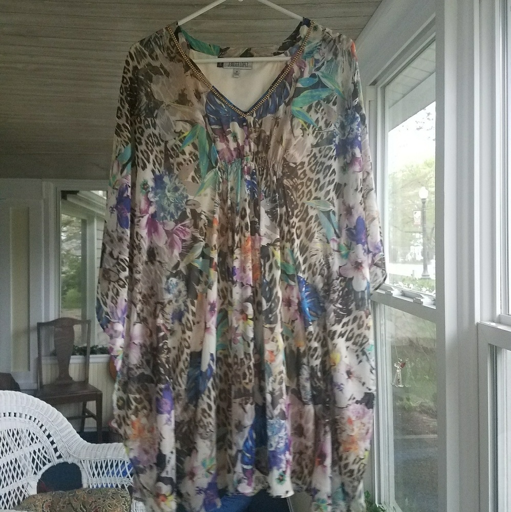 Jennifer Lopez Boutique Flowy Dress