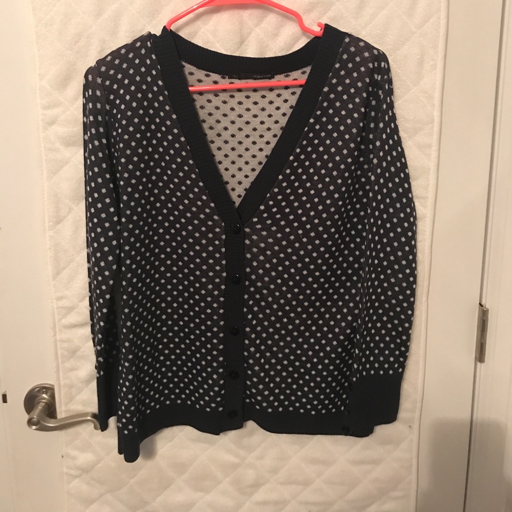 Polka dot sweater