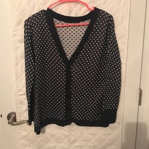 Polka dot sweater