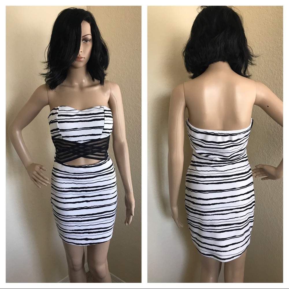 🆕Striped Maze Dress