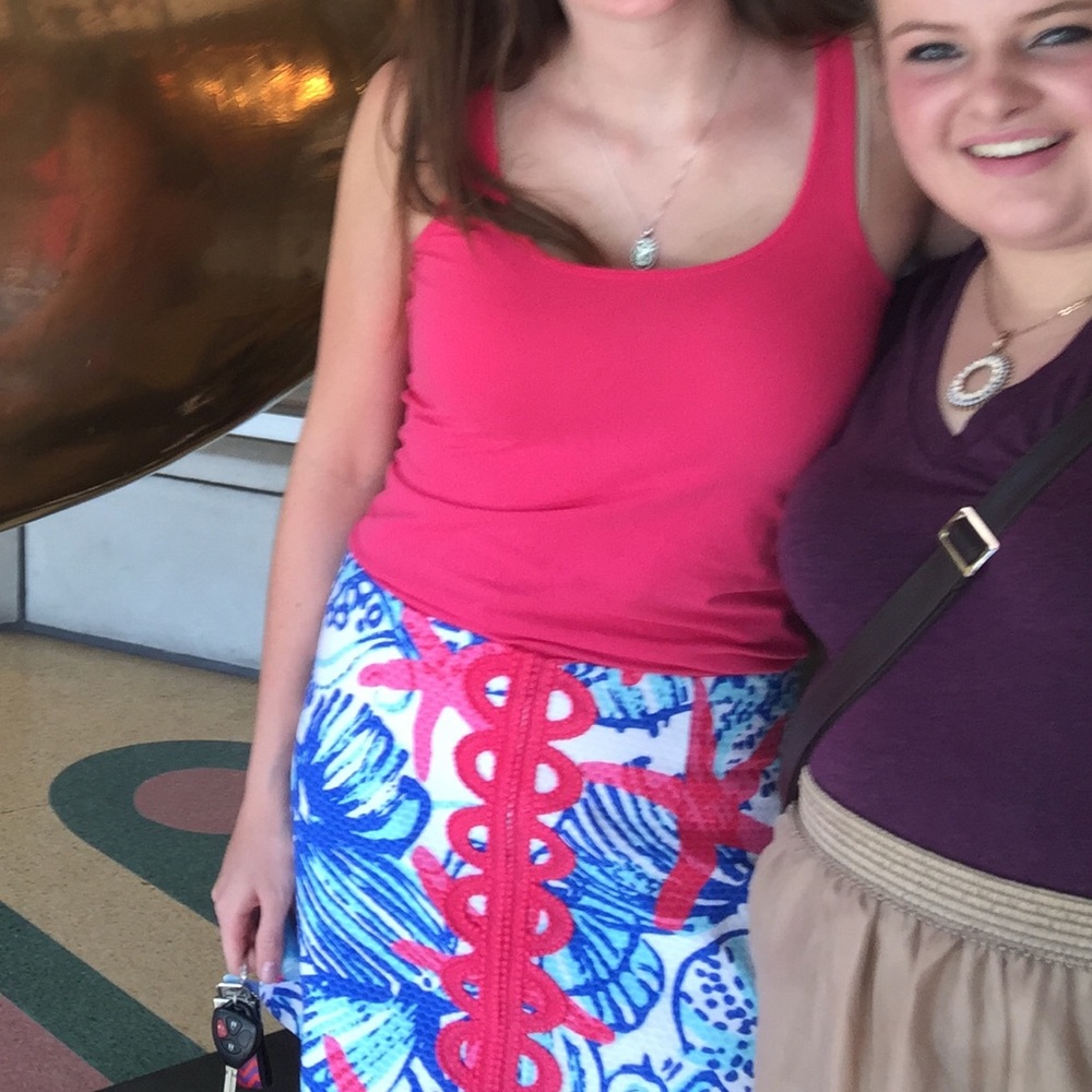 Lilly Pulitzer She She Shells skirt! Sz. 4