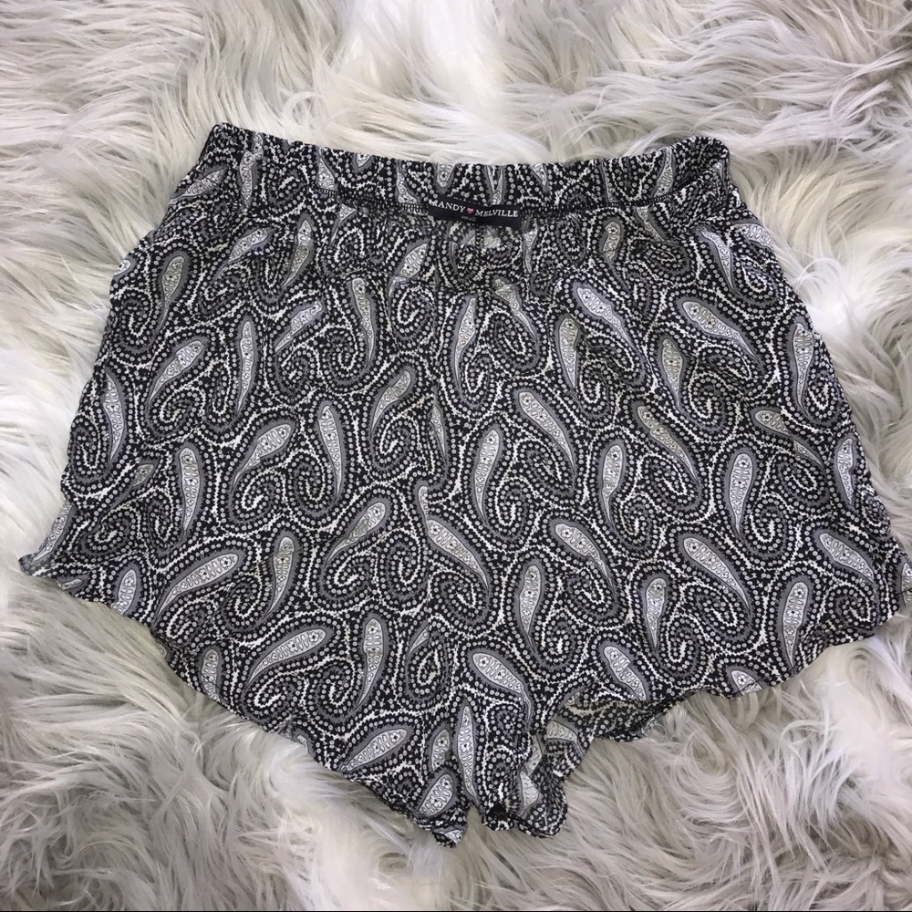 Brandy Melville Paisley Shorts
