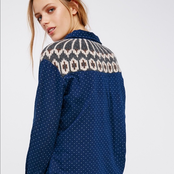 Free People Tops - Nwt free people Sage sweater button down