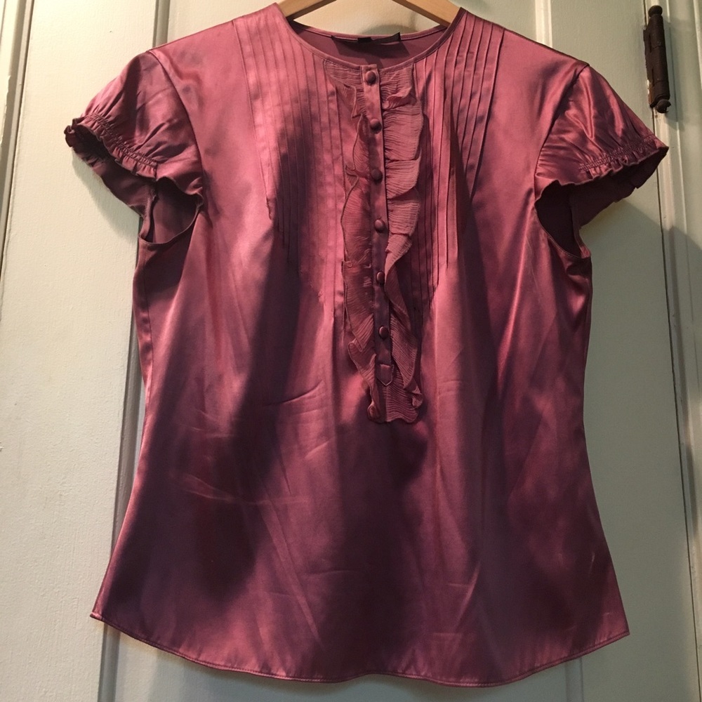 Antonio Melani warm lavender/pink blouse