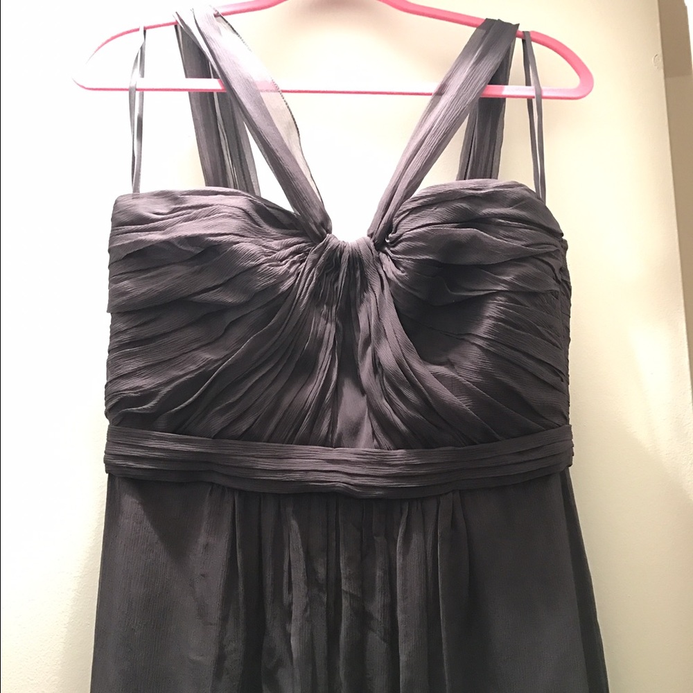 X strap amsale dress charcoal gray 2016