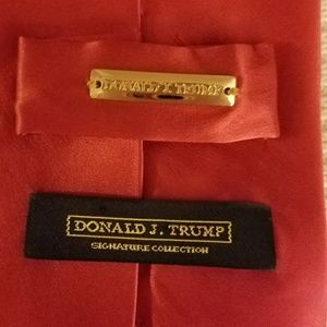 Donald Trump Iconic red tie 100% silk
