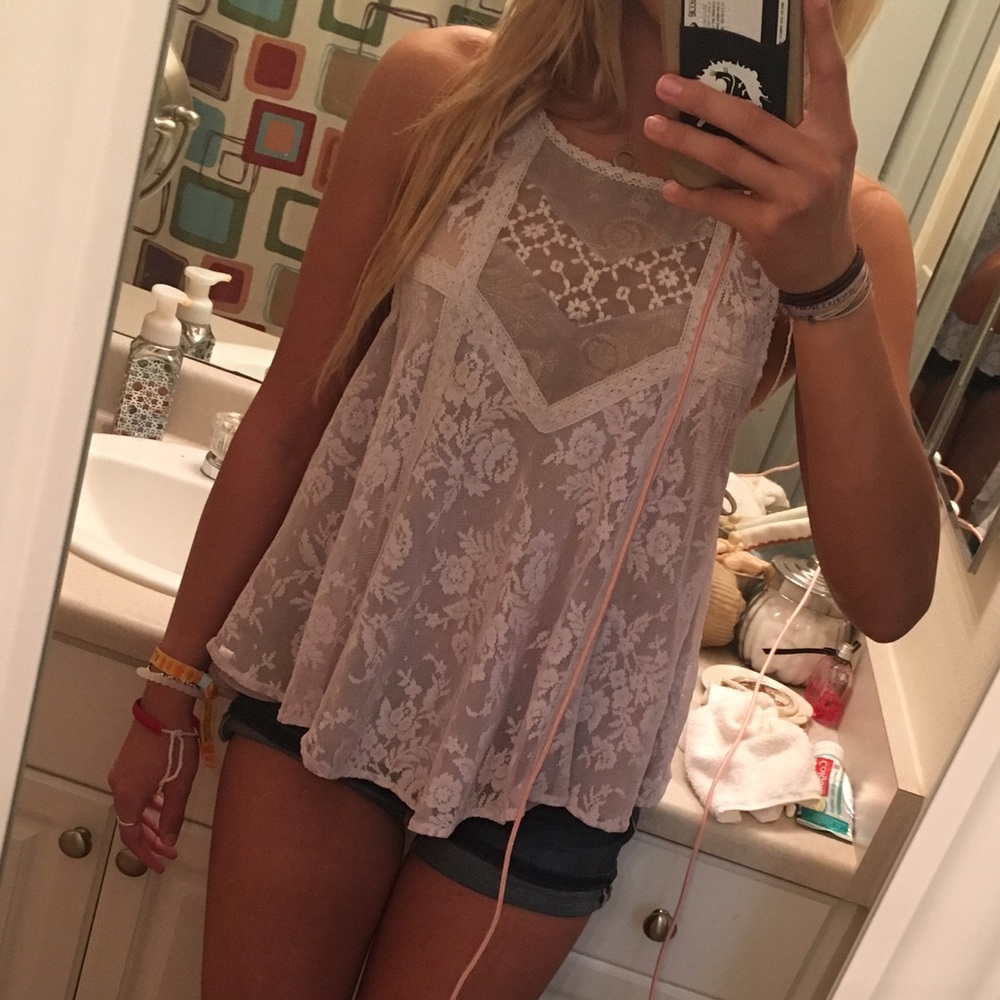 free people tie top