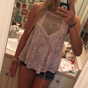 free people tie top