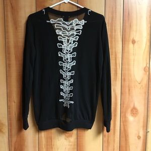Hot Topic Spine Cardigan