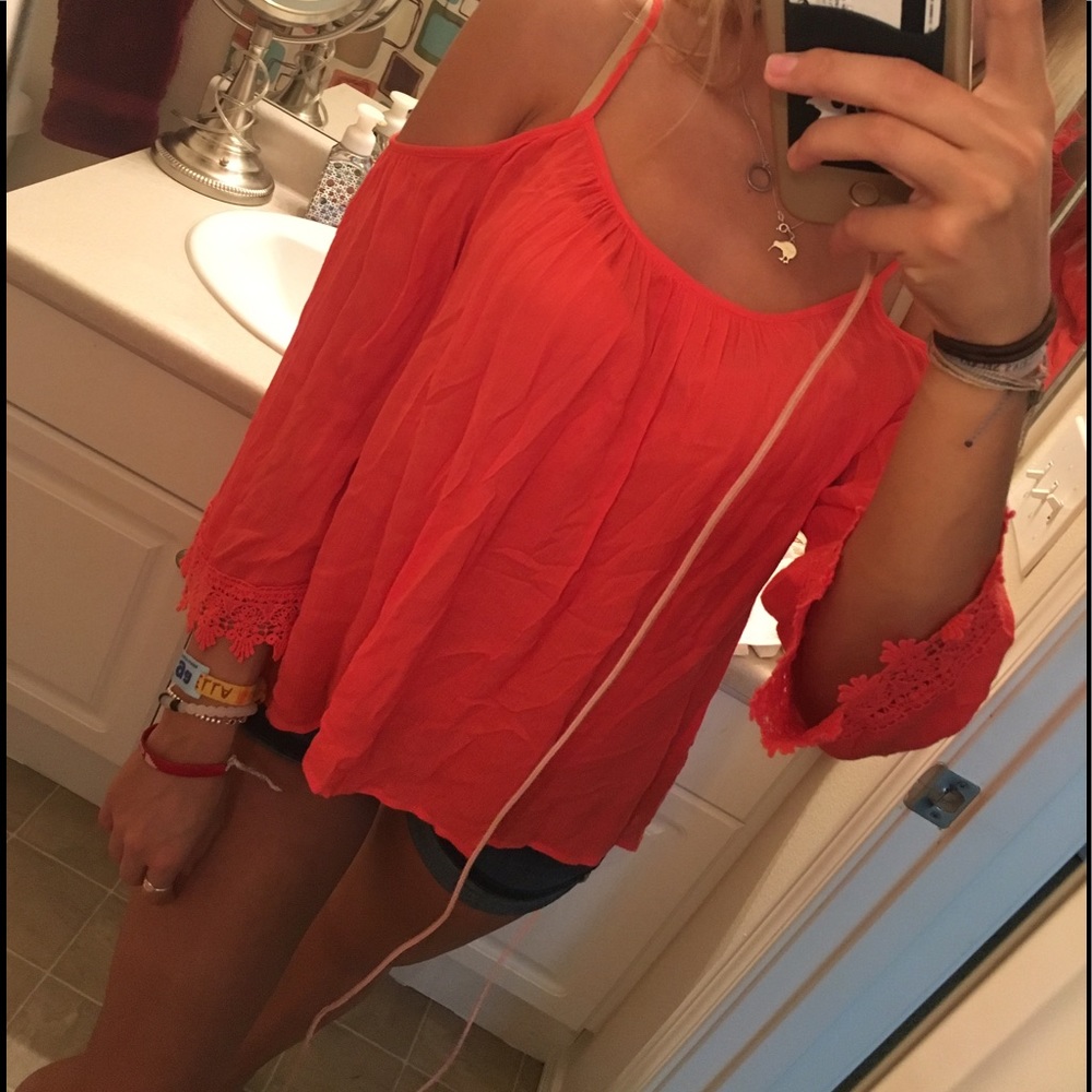 off the shoulder top
