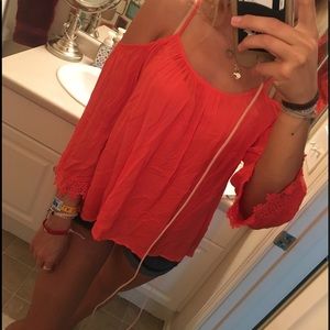off the shoulder top
