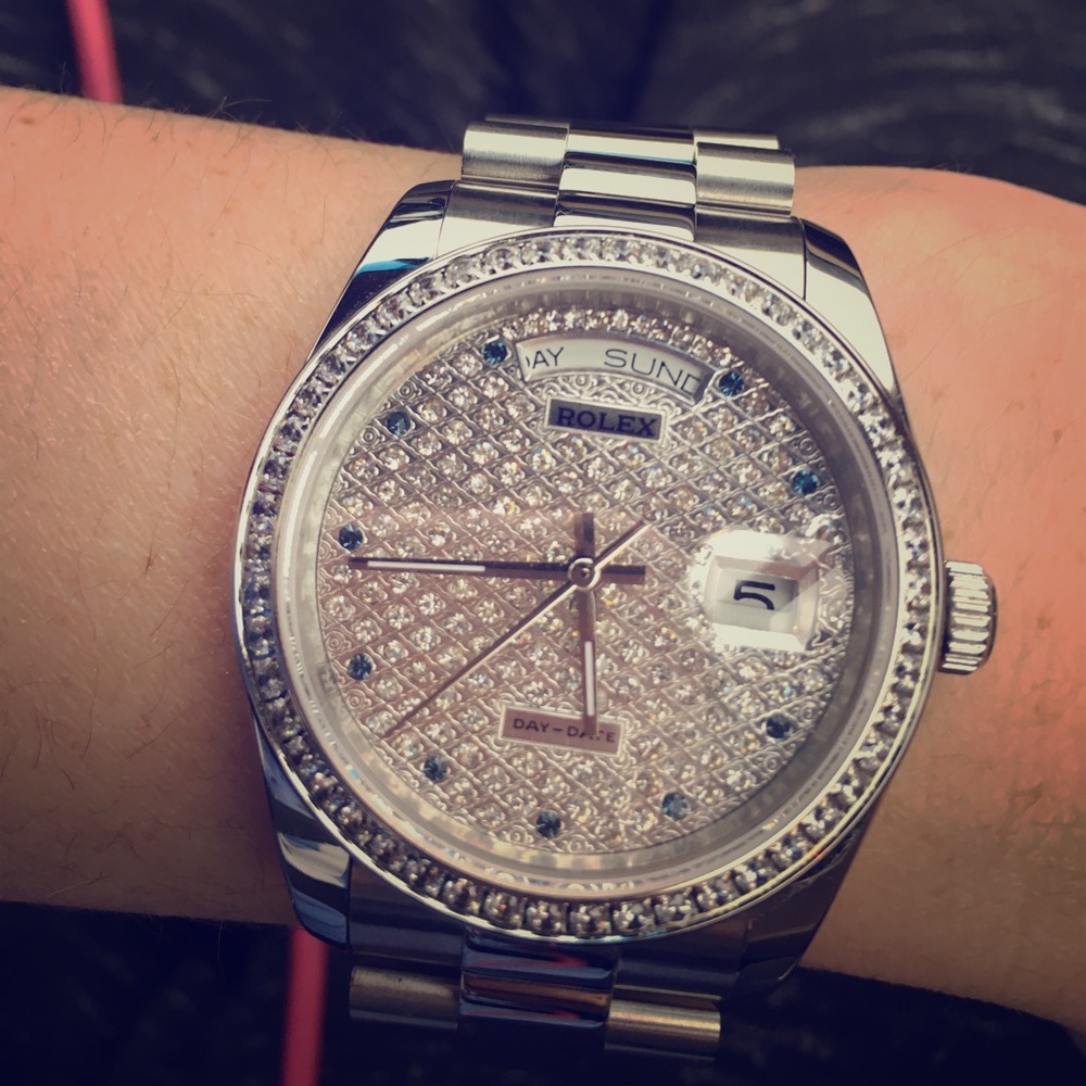 Rolex Men's stainless steel watch