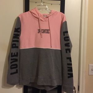 Pink hoodie