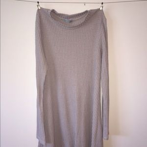 Cowl neck dress