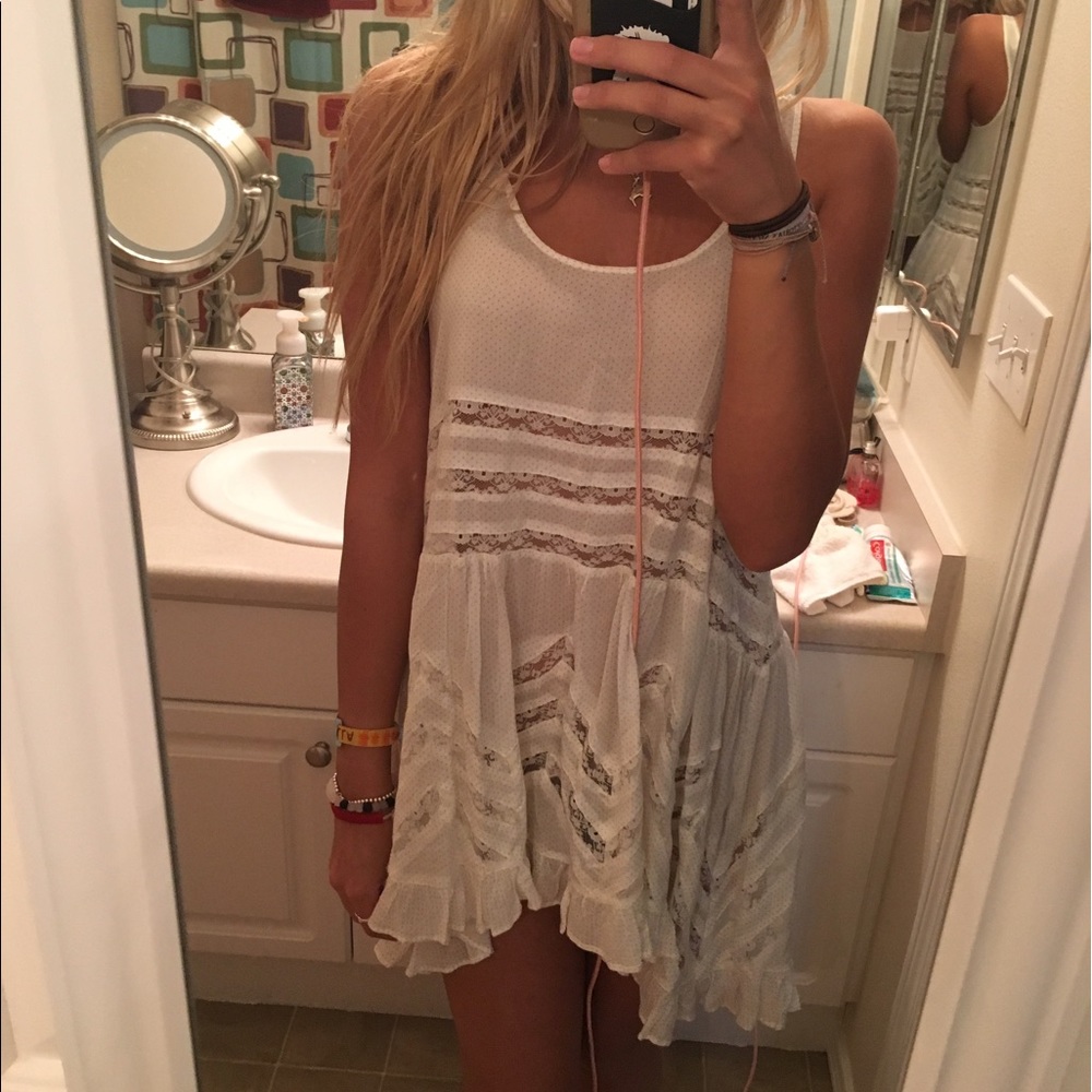 Free people white dress