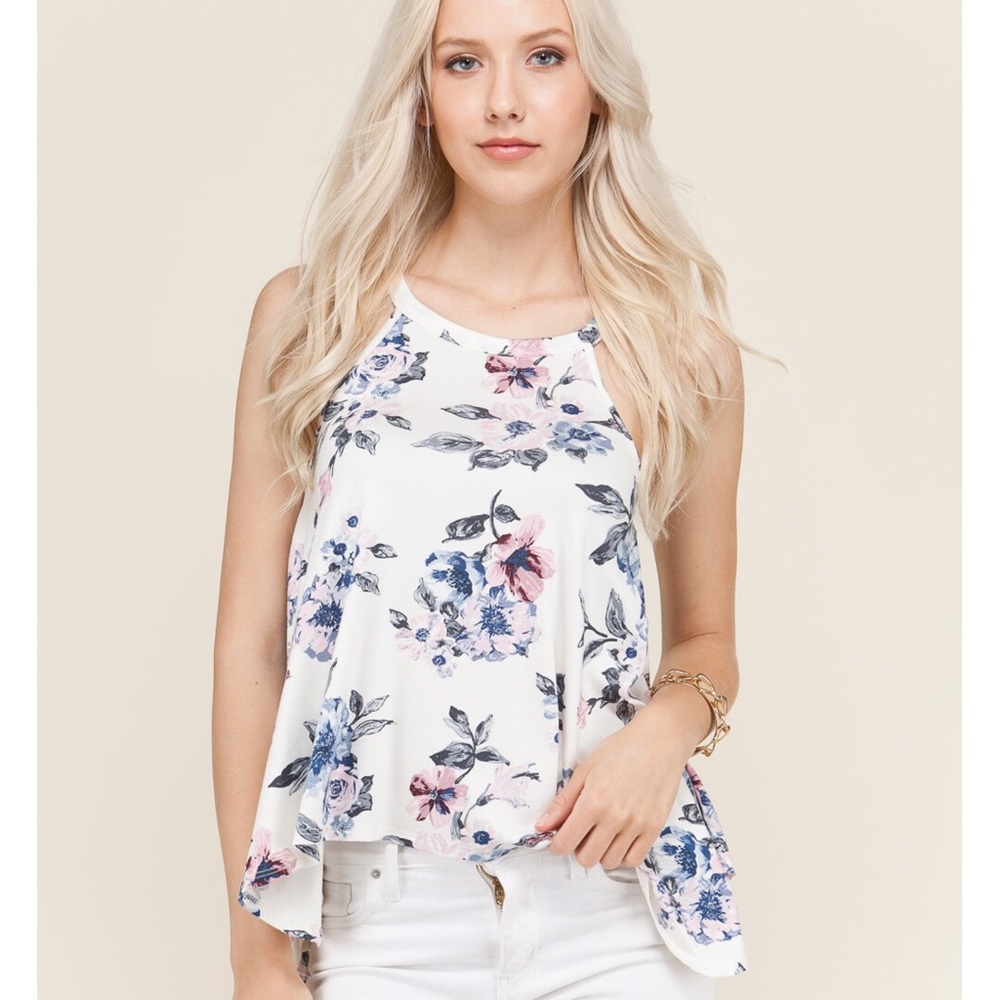 Katniss Everdeen Floral Print Tank - Picture 2 of 2