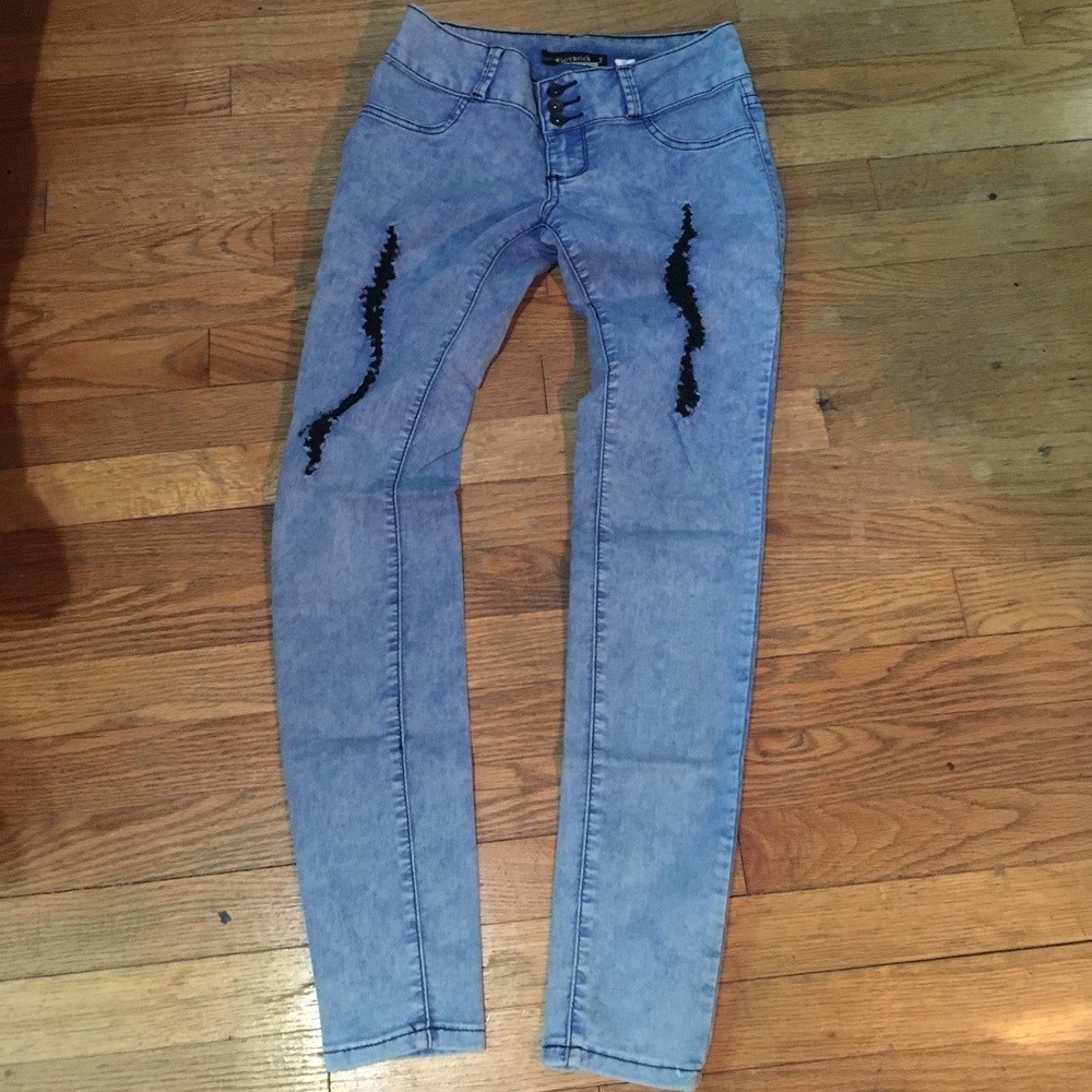 Hottopic brand (Lovesick) "Super skinny" jeans