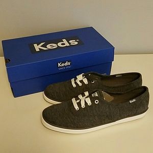 Keds Graphite Jersey tennis shoes