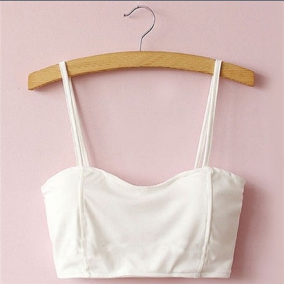 Caged bralette black/white - Picture 3 of 5