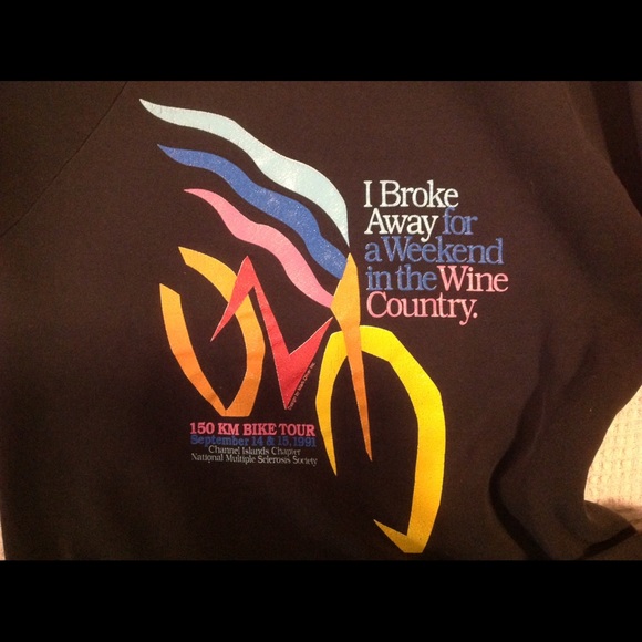 Vintage sweatshirt. National MS Society swag. - Picture 1 of 6