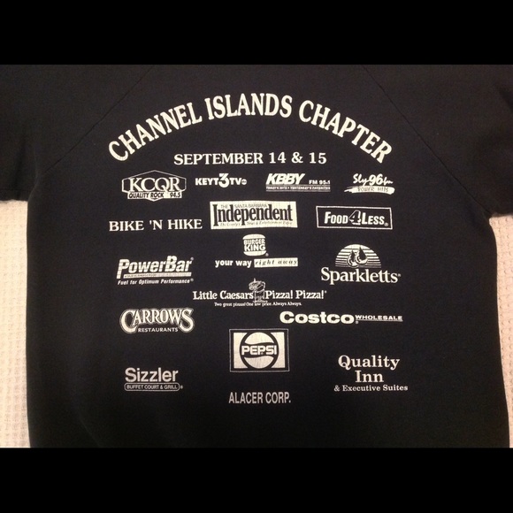 Vintage sweatshirt. National MS Society swag. - Picture 3 of 6