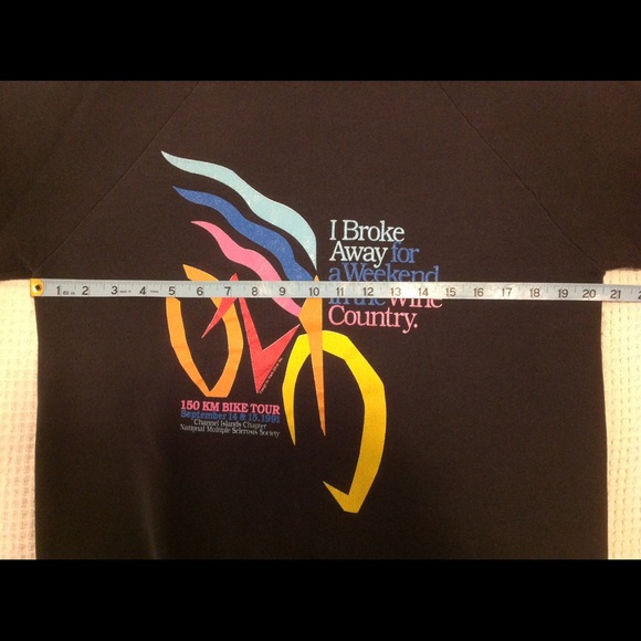 Vintage sweatshirt. National MS Society swag. - Picture 4 of 6