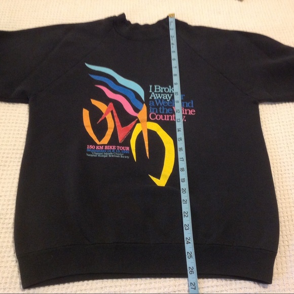 Vintage sweatshirt. National MS Society swag. - Picture 5 of 6