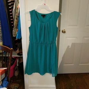 Teal dress