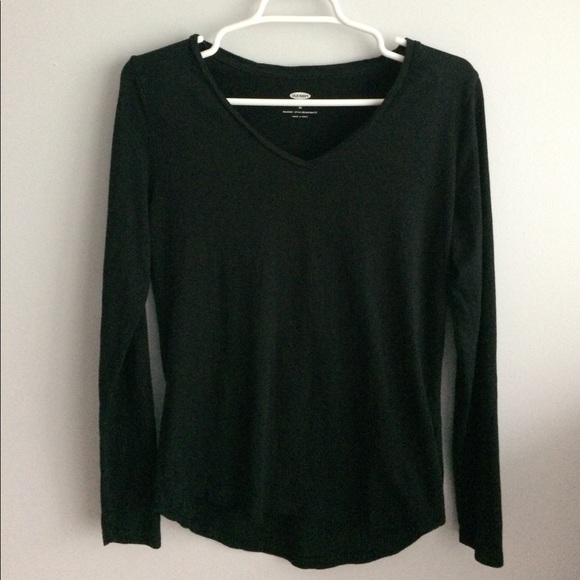 Old Navy Tops - Black Long Sleeve Shirt