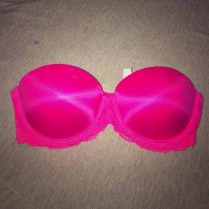 Strapless PINK bra