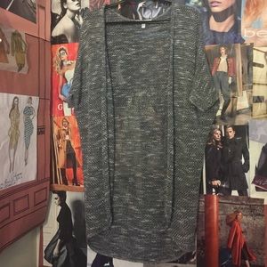 Short sleeve cardigan