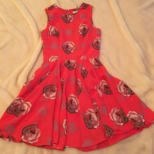 Maison Jules fit & flare floral dress