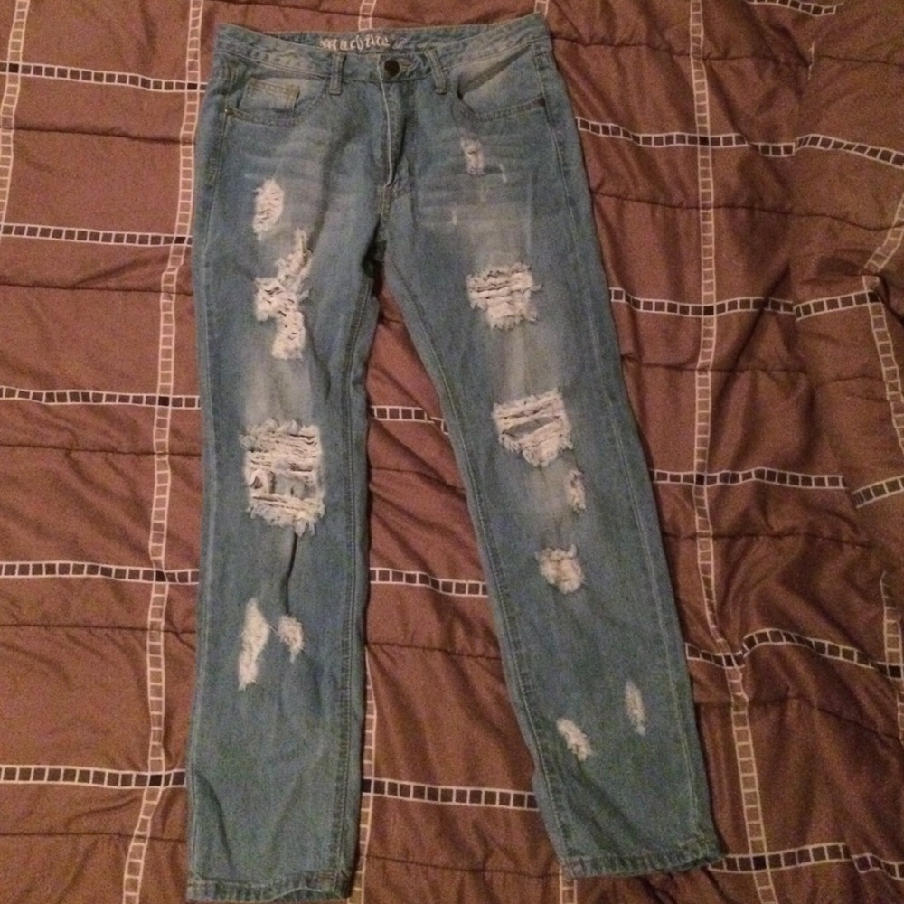 Distressed Jeans!!!