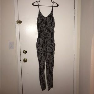 Black and white romper.