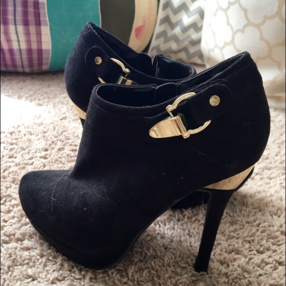 Black Ankle Booties