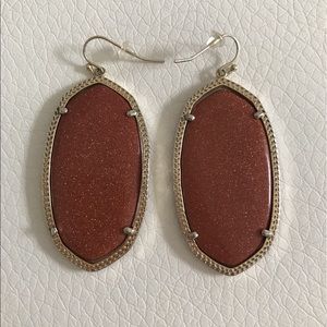 Goldstone Kendra Scott Earrings