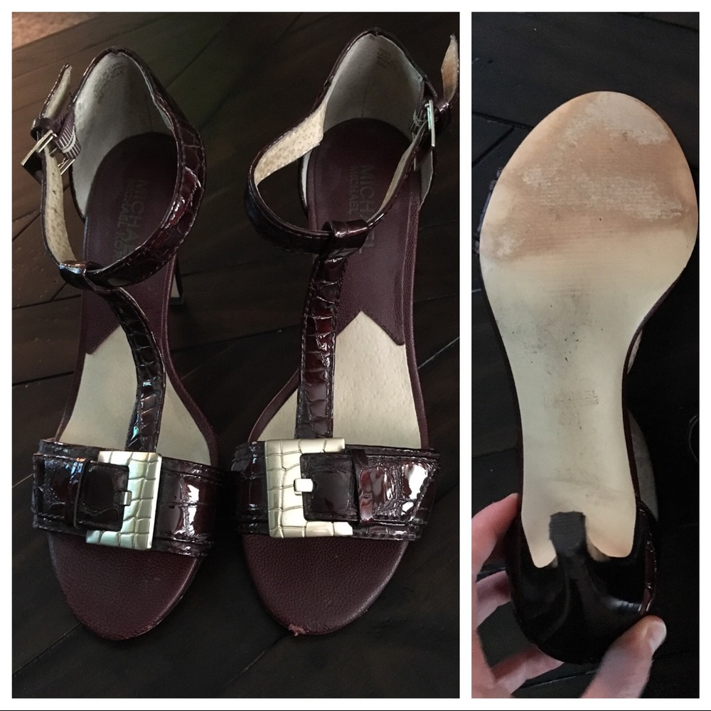 Michael Kors T-Strap Heels