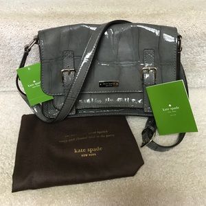 NWT Kate spade Knightsbridge Scout gray purse