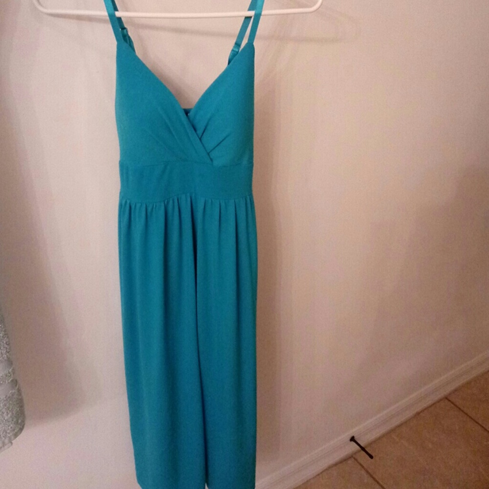 Turquoise dress